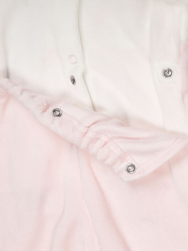 Velour Babysuit-Back Opening image number null